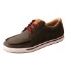 TWISTED X Women's Kicks Dark Grey/Barn Red Casual Shoe (WCA0030) -Twisted X media 45240.1652781708