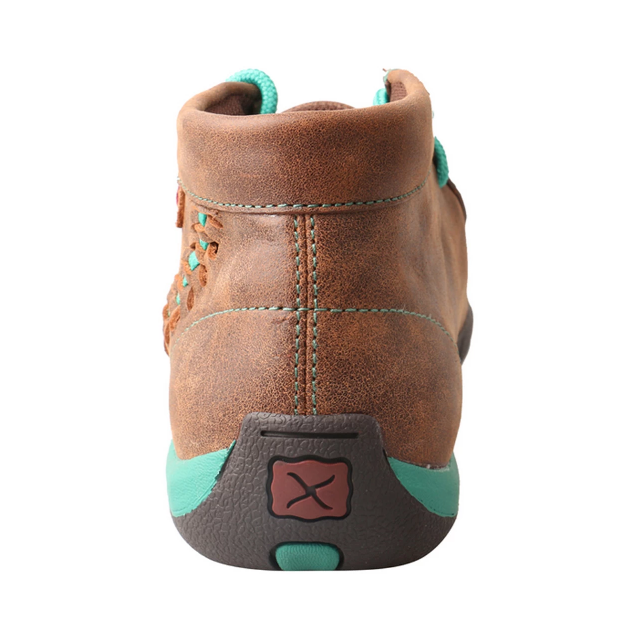 TWISTED X Womens Driving Brown/Turquoise Moccasins (WDM0093) 5 TWISTED X Womens Driving Brown/Turquoise Moccasins (WDM0093) - Image 3