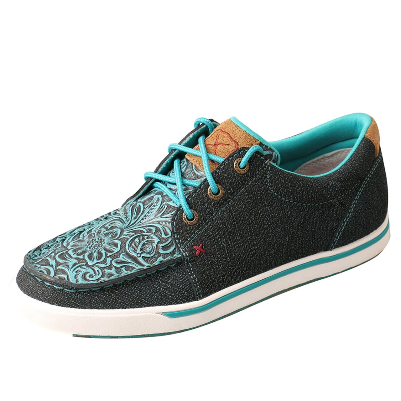 TWISTED X Women's Kicks Dark Teal/Teal Casual Shoe (WCA0031) 3 TWISTED X Women's Kicks Dark Teal/Teal Casual Shoe (WCA0031)