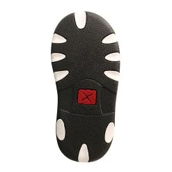TWISTED X Infant White/Black Chukka Driving Moc (ICA0013) -Twisted X media 57945.1585568212