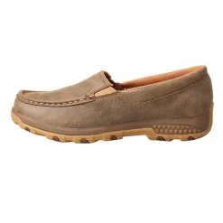 TWISTED X Womens Slip-On Bomber Driving Moc With CellStretch (WXC0004) -Twisted X media 59928.1677856519