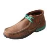 TWISTED X Womens Driving Brown/Turquoise Moccasins (WDM0093) 1 TWISTED X Womens Driving Brown/Turquoise Moccasins (WDM0093) -Twisted X media 60723.1579336442