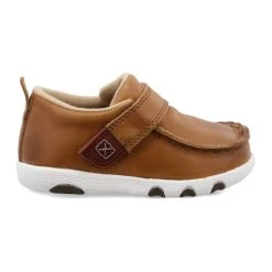 TWISTED X Infant Driving Moc Tan Shoe (ICA0023) -Twisted X media 62692.1668685418