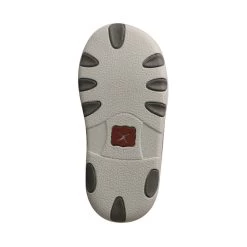 TWISTED X Infant Chukka Driving Moc Grey/Light Grey Moccasins (ICA0012) -Twisted X media 65265.1579336165