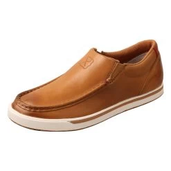 TWISTED X Womens Slip-On Kicks Tan Shoe (WCA0048)