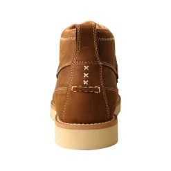 TWISTED X Men's 4in Wedge Sole Distressed Saddle/Cognac Boot (MCA0043) -Twisted X media 71121.1618475650