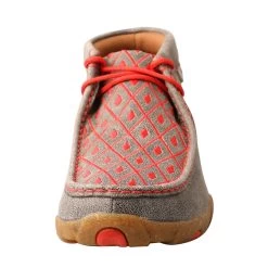 TWISTED X Women's Chukka Grey And Grenadine Driving Moc (WDM0147) -Twisted X media 71188.1642152534