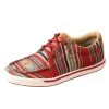 TWISTED X Women's Hooey Loper Fiesta Aztec Casual Shoe (WHYC018) -Twisted X media 72995.1615573466