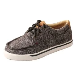 TWISTED X Kid's Kicks Dark Grey Casual Shoe (YCA0004)