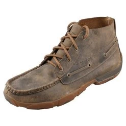 TWISTED X Mens Driving Bomber/Bomber Moccasins (MDM0007)