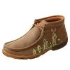 TWISTED X Women's Chukka Bomber Driving Moc (WDM0145) -Twisted X media 78664.1615573431