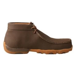 TWISTED X Mens Work Chukka Driving Chocolate Moccasin (MDMNTW1) -Twisted X media 81669.1646252263