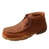 TWISTED X Men's Work Chukka Nano Toe Tan/Spice Driving Moc (MDMNT01) -Twisted X media 82422.1615573070