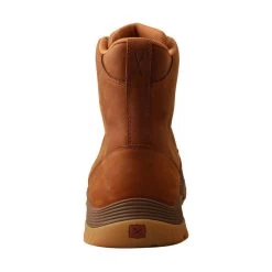 TWISTED X Mens Oblique Toe 6in Oiled Saddle Work Boot (MFSW001) -Twisted X media 83474.1629751890