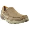 TWISTED X Mens Slip-on Driving Bomber Moccasins (MDMS002) -Twisted X media 85165.1554392186