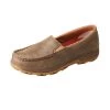 TWISTED X Womens Slip-On Bomber Driving Moc With CellStretch (WXC0004) -Twisted X media 87172.1677856519