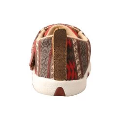 TWISTED X Infant's Hooey Red Aztec Driving Moccasins (IHYC001) -Twisted X media 88487.1657544582