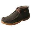 TWISTED X Men's Work Steel Toe Rubberized Brown Chukka Driving Moc (MDMST03) -Twisted X media 90075.1585568068
