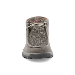 TWISTED X Mens Chukka Driving Moc Gray /Gray Elephant Shoe (MXC0017) -Twisted X media 91807.1668685435