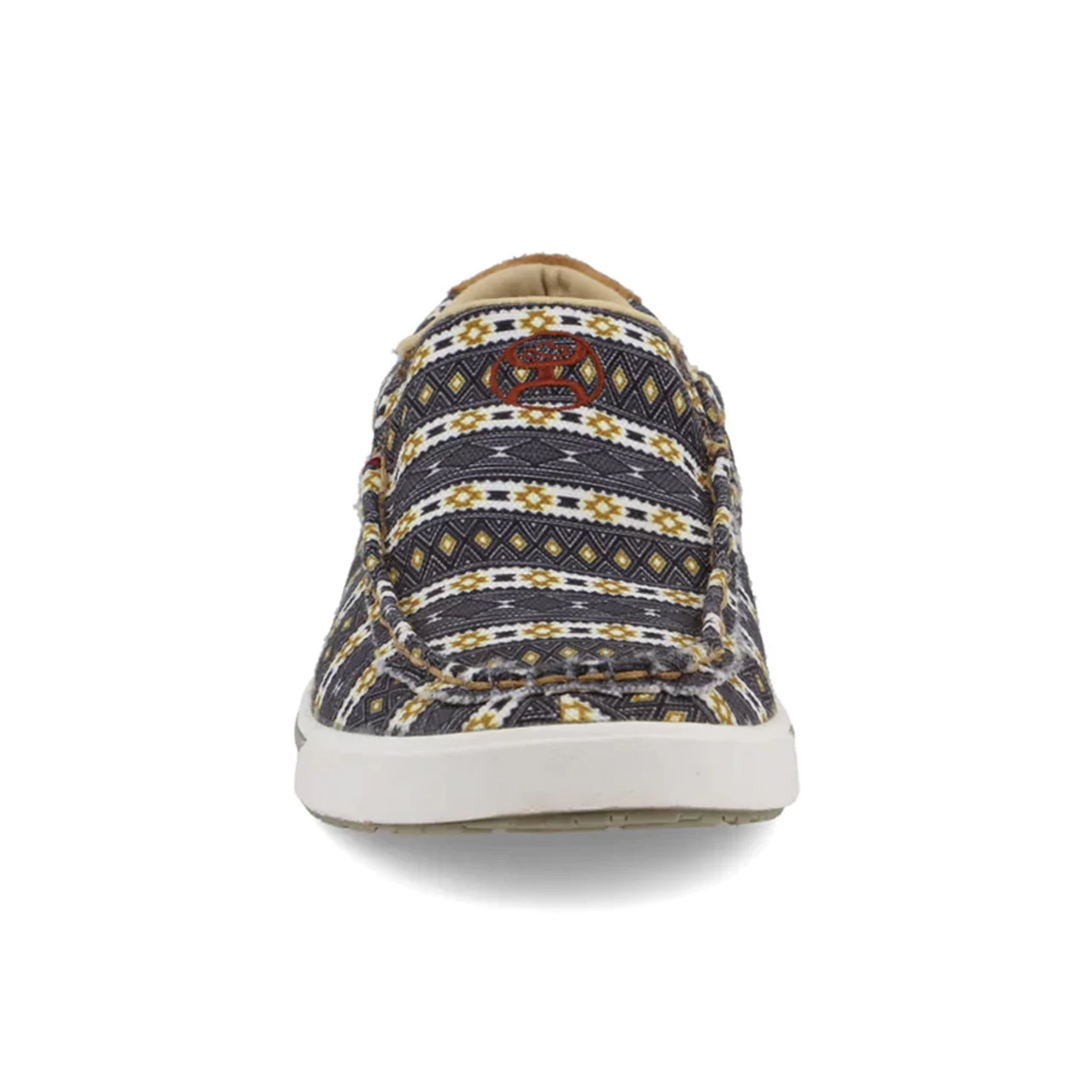 TWISTED X Womens Hooey Slip-On Loper Black /Yellow Multi Shoe (WHYC024) 5 TWISTED X Womens Hooey Slip-On Loper Black /Yellow Multi Shoe (WHYC024) - Image 3